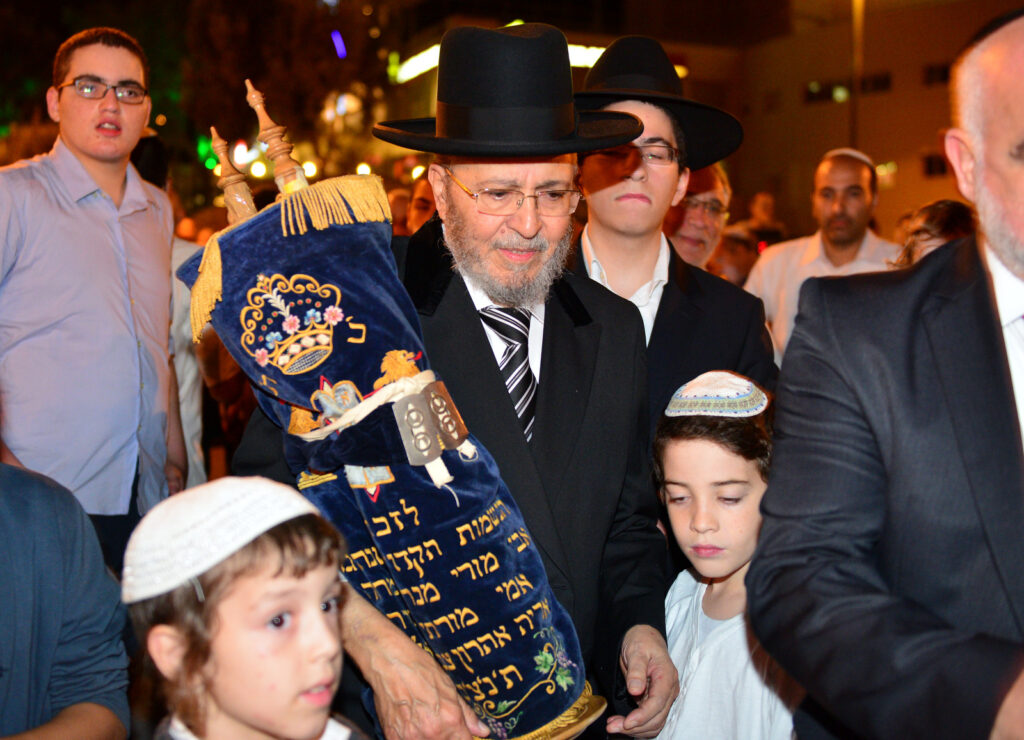 הרב שלמה שלוש זצ״ל בשמחה של מצוה